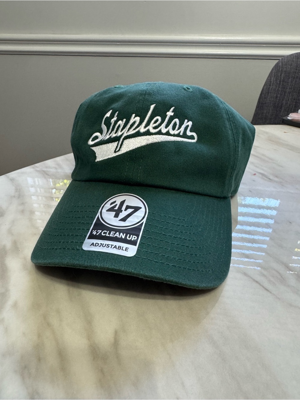 Chris Stapleton 47 Brand Green Adjustable Baseball Cap